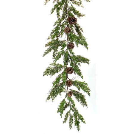 SMARTGIFTS Pine and Cone Garland, 2PK SM3071515